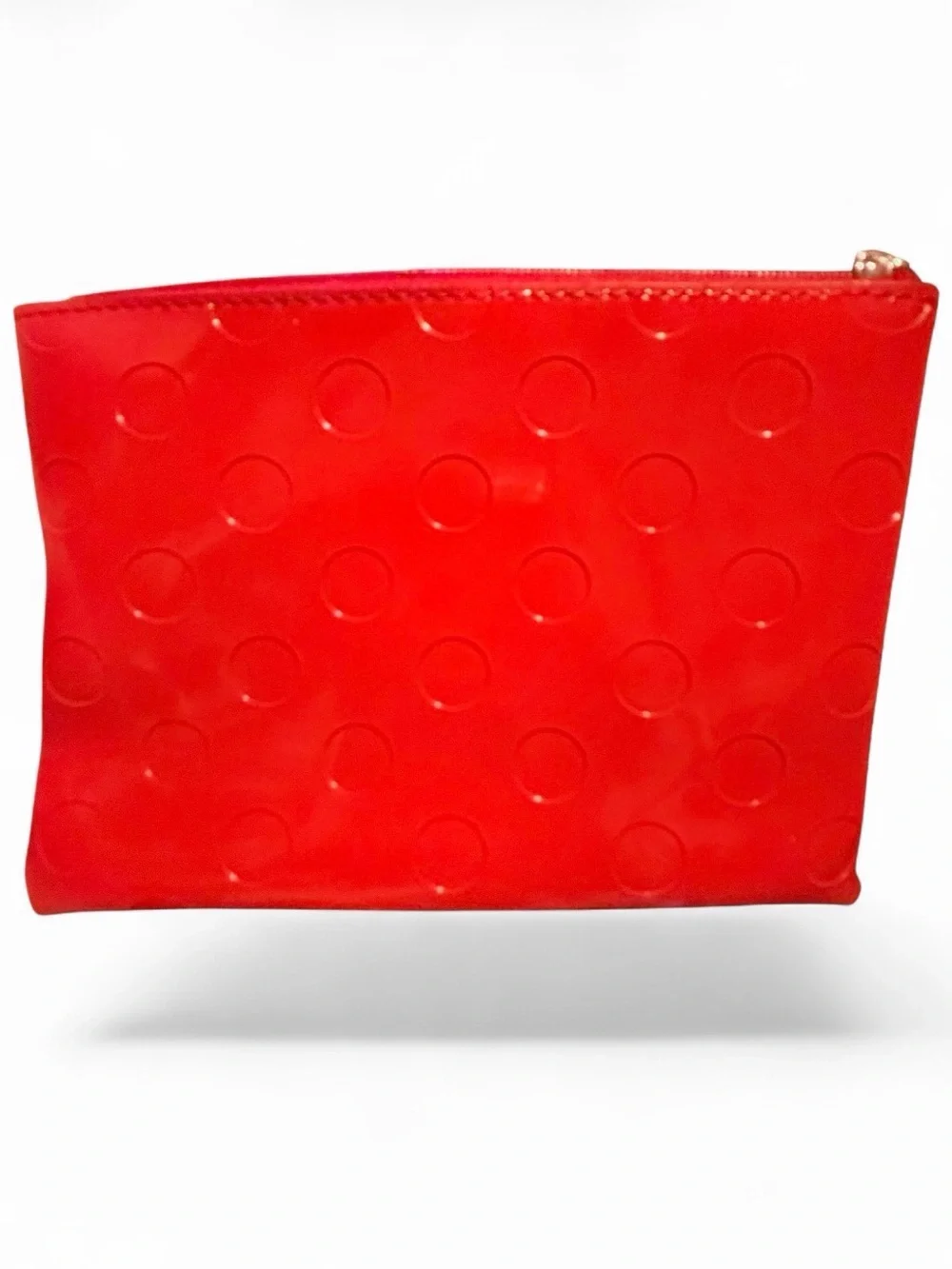 Kate Spade New York Camellia Street Chili Red| Red Patent Polka Dot Pouch